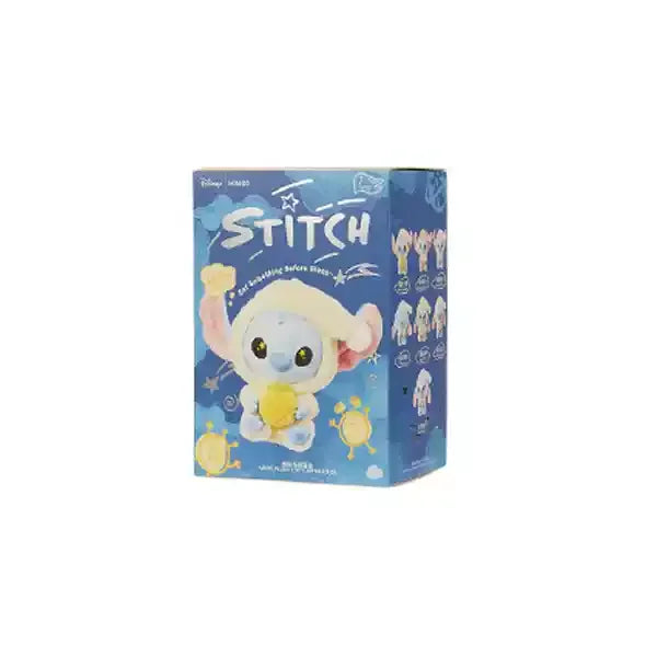 Stitch Eat Something Before Sleep Series Blind Box Plush Vinyl Toys Cute Doll Replica Mystery Box Bag Pendant Decor Gift