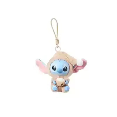 Stitch Eat Something Before Sleep Series Blind Box Plush Vinyl Toys Cute Doll Replica Mystery Box Bag Pendant Decor Gift
